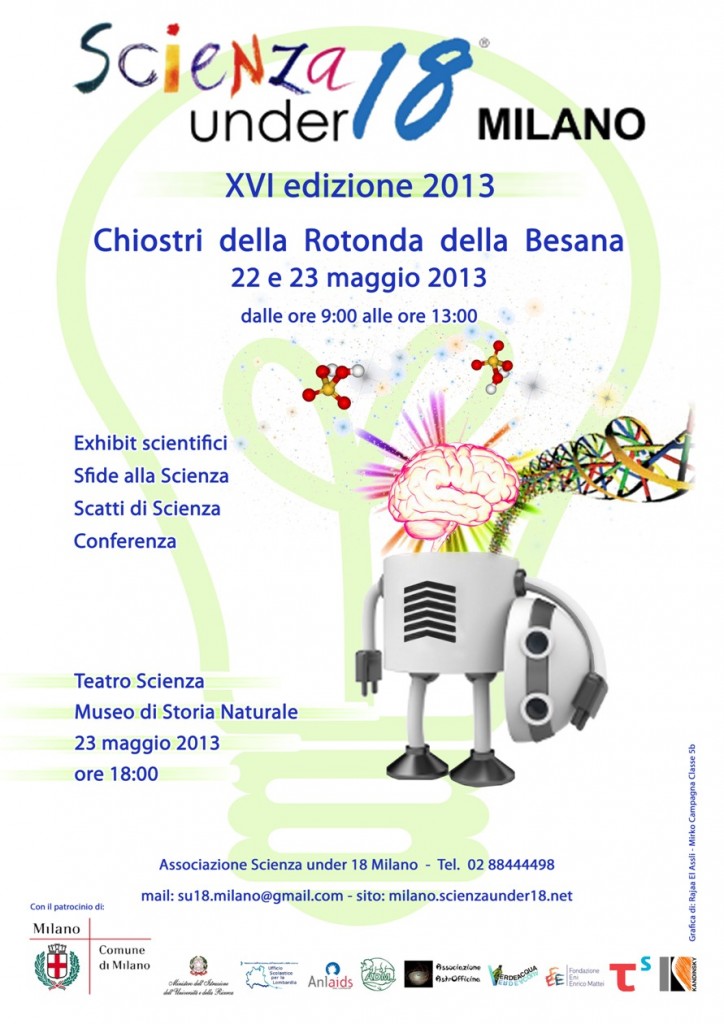Scienza under 18 Milano - XVI edizione 2013 @ Rotonda della Besana | Milano | Lombardia | Italia