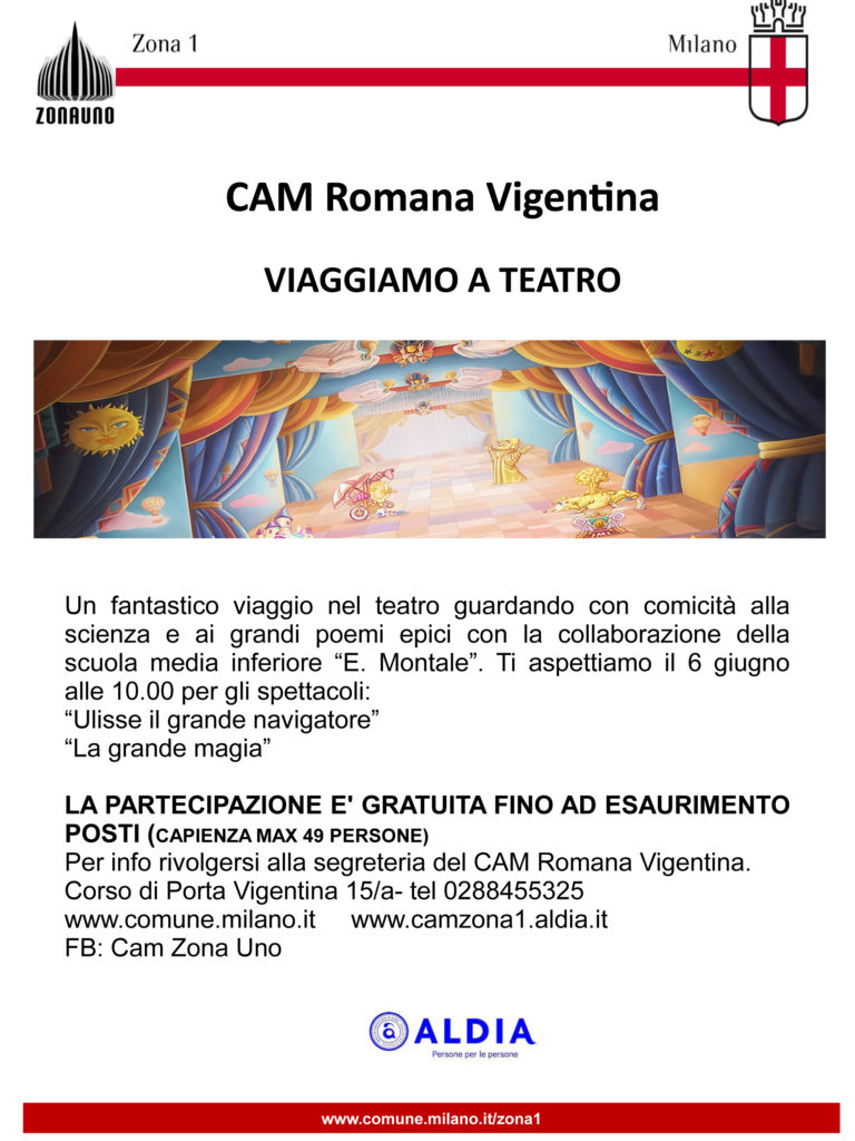 Viaggiamo a Teatro - CAM Romana Vigentina